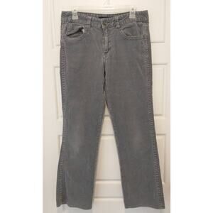 Calvin Klein Corduroy Jeans. Women's Size 8. Gray.